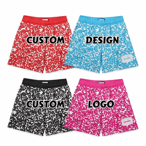 Shorts de sport respirants en mesh, design personnalisé OEM, pour la gym et le basketball, avec poches |   Fournisseur OEM en gros - Product Image 1