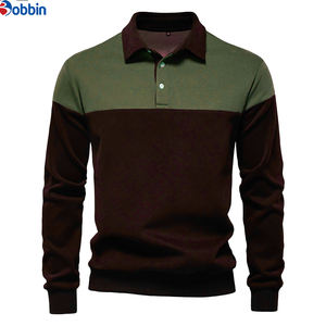 Camiseta Deportiva Personalizada de Manga Larga, Transpirable, de Poliéster/Algodón, Informal, Moderna, Unisex, para Hombre, Lisa, Otoño/Invierno, con Logotipo Bordado - Product Image 4