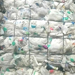ขวดพลาสติก HDPE, เครื่องจ่ายพลาสติก ฯลฯ  แบบคละสี  แบบมัดเป็นก้อน - ขยะพลาสติกสำหรับรีไซเคิล - Product Image 6