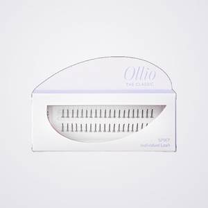 Extensiones de pestañas Ollio Korean K-Beauty, las clásicas pestañas individuales en racimo, paquete individual, con efecto puntiagudo, hechas en Corea. - Product Image 5