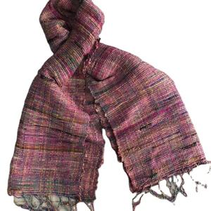 Women's Summer Magic <b>Scarf</b> Anti-Pill Cashmere Shawl Wood Buttons Turquoise Stones ACrylic Metal-Origin PC Terry Fabric Woven - Product Image 1