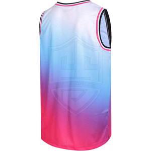 Camiseta de Baloncesto 100% Poliéster, Camiseta de Baloncesto de Buena Calidad, Camiseta de Baloncesto Personalizada con Nuevo Diseño - Product Image 2