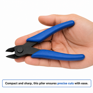 Alicates de Corte de Precisión Profesionales con Empuñadura Ergonómica Azul para Joyería - Product Image 5