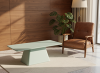 Table basse modulaire pour salon, ensemble de canapés, mobilier écologique moderne pliable et gonflable, fait main, pour intérieur, export