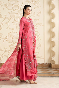 Colección 2025, Vestido de Fiesta y Boda para Mujer, Hecho a Mano, Bordado con Lentejuelas, Estilo Pakistaní e Indio, con Borlas y Encaje, Largo hasta la Rodilla - Product Image 4