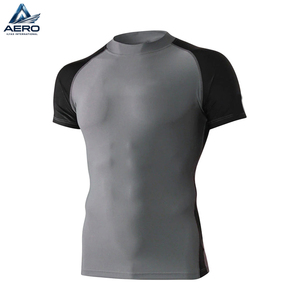 Camisetas de Compresión de Manga Corta con Diseño Personalizado para MMA y BJJ, el Mejor Proveedor, Último Modelo, de la Mejor Calidad, Ropa de Entrenamiento para Hombre, Rashguard - Product Image 6