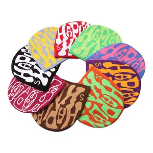 Nuevo gorro de invierno personalizado con tu propio logotipo, gorro de punto acrílico, gorros de Jacquard estampados 2026 - Product Image 2