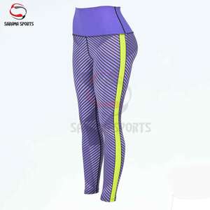 Fabricante Mayorista de Ropa Deportiva Transpirable Personalizada, Leggings de Cintura Alta para Mujer, Pantalones de Yoga para Gimnasio - Product Image 2