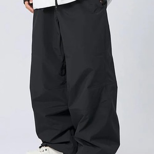 Pantalon de ski unisexe personnalisé imperméable coupe-vent en polaire Polartec isolé anti-UV avec fermeture éclair en polyester/nylon respirant - Product Image 6