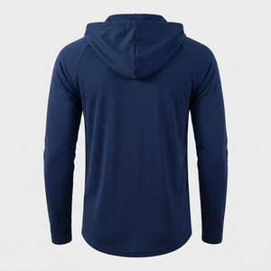 Wholesale Hoodies 100% Cotton 300g drawstring with custom logo Screen Printing Men’s Casual Streetwear <b>Athletic</b> Sweatshirts - Product Image 5