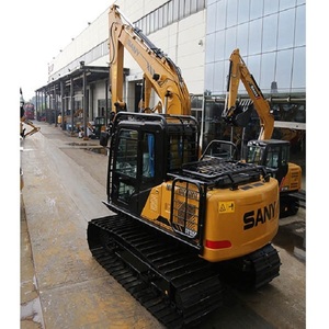 Excavadora Usada de Alta Calidad Sany sy135f Original de China en Buenas Condiciones, Mini Excavadora con Motor Potente Lista para la Construcción - Product Image 3