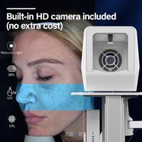 Espejo Inteligente con Versión Computarizada, Analizador Facial 3D UV Profesional, Cámara HD, IA, LED, Análisis Facial Automático, Multi-Plug