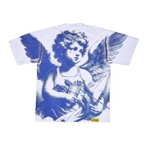 T-shirt Homme OEM 2026 Nouvelle Collection – Logo Personnalisé Imprimé DTF, Coupe Ample Écologique à Épaules Tombantes, 100% Coton – Vente Flash - Product Image 4