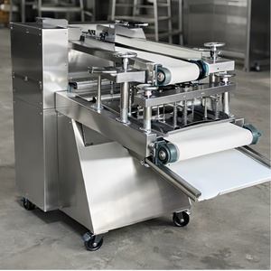 Advanced Twin Conveyor Bread <b>Dough</b> <b>Sheeter</b> - Automatic Stainless Steel Moulder for Industrial Lines - Product Image 3