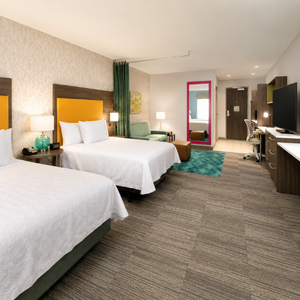 Muebles de dormitorio de lujo de la colección Premium Home2 Suites Hotel, con acabado HPL resistente a los arañazos, de fabricante vietnamita. - Product Image 6