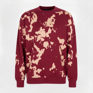 Sudadera Personalizada de Estilo Urbano para Hombre, Negra, Lisa, de Felpa Francesa, 100% Algodón, Vintage, Lavada al Ácido, para Otoño - Product Image 5