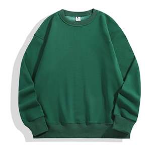 Sudadera con Cuello Redondo y Forro Polar para Hombre, 430g, Estilo Oversize con Hombros Caídos - Product Image 6