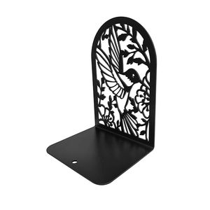 Porte-livres en métal vintage traditionnel pour une décoration classique de bibliothèque à domicile, ajoutant un charme intemporel, une présence élégante sur l'étagère, cadeau de mariage - Product Image 4