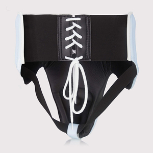 Nuevo Conjunto de Equipo de Protección de Boxeo de Cuero Duradero Hecho a Medida, Hecho con Cuero Genuino, Protector Inguinal de Boxeo MMA - Product Image 2