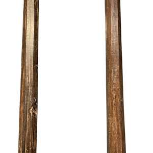 Colonne décorative en teck massif sculptée à la main, style vintage indien, pour projets de temples, villas et hôtels |   Mix & Match 1 Contenant - Product Image 5