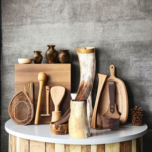 Cuerno para beber de ágata hecho a mano auténtico, estilo náutico, decoración artesanal tallada, técnica pulida de Navidad, artesanías naturales - Product Image 2