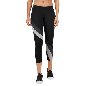 กางเกงเลกกิ้งกีฬาคุณภาพสูง Fly Humble SPORTSWEAR สำหรับผู้หญิง เหมาะสำหรับโยคะ ออกกำลังกาย ฟิตเนส ผลิตจากผ้าฝ้ายใยไผ่ ยืดหยุ่น ระบายอากาศได้ดี ความยาวปานกลาง - Product Image 2