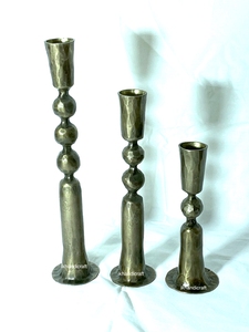 Portavelas de Hierro de 40 cm de Diámetro con Base de Aluminio, Impresión Personalizable para Decoración del Hogar en Navidad, Pascua o Cumpleaños - Product Image 3