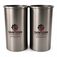 Pièces automobiles Santosh de qualité supérieure indiennes, chemise de cylindre de moteur diesel D2146/D2156, qualité d'exportation, garantie 1 an
