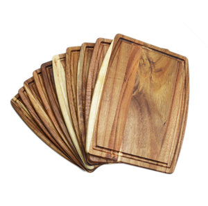Planches à découper vierges en bambou massif, en stock entrepôt USA, jetables, compatibles lave-vaisselle, pour gravure laser, vente en gros - Product Image 5