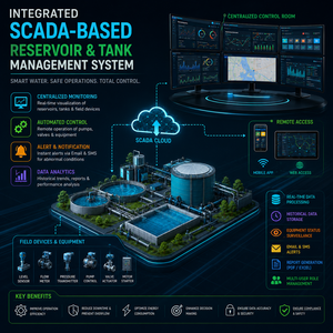 Système de surveillance du niveau des réservoirs et des cuves industrielles |   Solution SCADA - Product Image 1