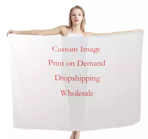 Pareo Tropical Personalizado, Sarong Hawaiano, Traje de Playa Ligero, Ropa de Isla, Fabricante de Telas OEM ODM - Product Image 1