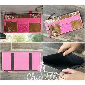 Organisateur de pare-soleil de voiture en cuir de vache véritable, porte-cartes, rangement pour lunettes de soleil, poche multifonction, accessoires intérieurs de voiture - Product Image 1