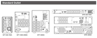 SRT Meilleure alimentation UPS interactive monophasée avec écran LCD Batterie plomb-acide de capacité 1000A/1500A/2000A/3000A