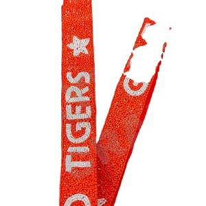 Go Tiger สายกระเป๋าลูกปัดสีขาวและสีทองปรับแต่งได้สายรัดลูกปัดสำหรับกระเป๋า - Product Image 1