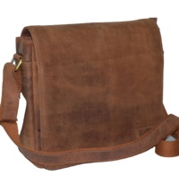 Adorable Bolso de Mano Clásico Marrón de Cuero Genuino para Negocios, Bolso de Hombro para Portátil de Primera Calidad para Hombre