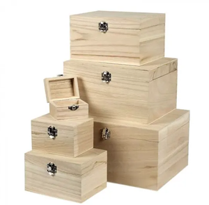 Caja de Almacenamiento para Teléfono de Madera Maciza "Digital Detox" - Product Image 1