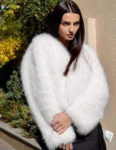 เสื้อโค้ทขนเฟอร์เทียมแบบหนาสำหรับผู้หญิง สั่งทำขายส่ง เสื้อคลุมขนสัตว์สั้นสำหรับฤดูหนาว แขนยาว - Product Image 3