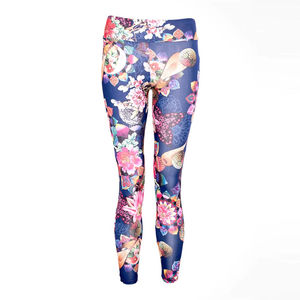 Leggings d'hiver pour femmes au design moderne, taille haute, séchage rapide, respirants, pour le fitness, la course à pied, la gym, couleur personnalisée, logo, service OEM - Product Image 2