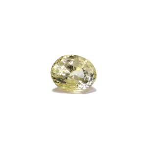 Premium 6.05 Carat Yellow Sapphire Loose Gemstone-Oval Cut Alexandrite for Fine Jewelry - Product Image 1
