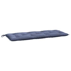 Ensemble de 2 coussins de banc de jardin en tissu Oxford bleu marine - Product Image 4