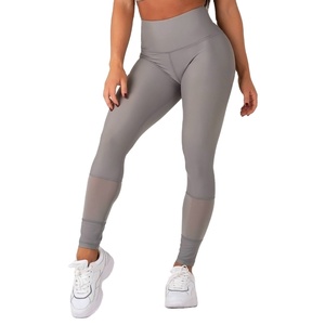 Leggings pour femmes de haute qualité, taille haute, doux, couleur unie, leggings tendance pour femmes avec poche en vente - Product Image 1