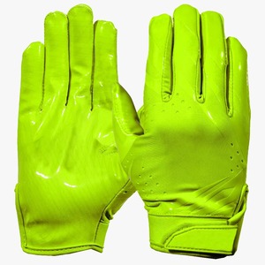 Gants de football personnalisés imprimés, antidérapants, extensibles, à doigts complets, imperméables, haute performance, pour le football américain - Product Image 3