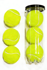 ลูกเทนนิสพรีเมียม เด้งดี ทนทาน ผ้าสักหลาดคุณภาพสูง สำหรับการฝึกซ้อมและการแข่งขันระดับมืออาชีพ ใช้ได้ทั้งในร่มและกลางแจ้ง - Product Image 5