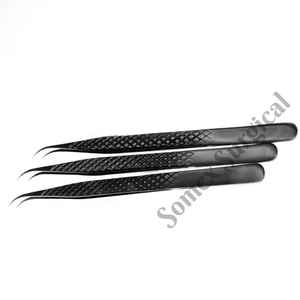 แหนบต่อขนตาปลายแหลมแบบแยกส่วนสำหรับขายส่งพร้อมฉลากสั่งทำ - Product Image 2