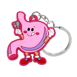 Customized Soft Rubber Keyholder Cute Medicine Cartoon Design Medical Nurse Gift Durable Stylish Promotional Keychains - Product Image 6