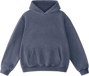 Sudadera con Capucha de Lujo con Lavado Ácido, Colección Streetwear, Fabricante y Proveedor OEM de Sudaderas con Capucha con Lavado Ácido, Sudadera con Capucha de Forro Polar Retro con Lavado Ácido, Unisex - Product Image 1