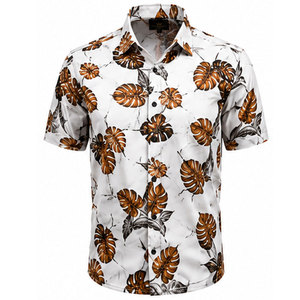 Chemise boutonnée numérique haut de gamme pour homme 100 % coton Tissu léger Confortable Coupe décontractée moderne Respirant Séchage rapide ODM - Product Image 1