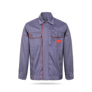 Combinaison de travail imperméable de sécurité pour la construction, prix bas, confortable, fabrication en usine, 100% coton, OEM, orange, première qualité - Product Image 5