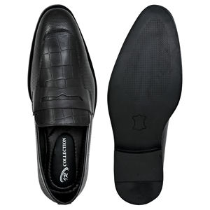 รองเท้าโลฟเฟอร์หนังอิตาลีแฟชั่นใหม่สำหรับผู้ชาย ลายสัตว์ กันลื่น น้ำหนักเบา สวมใส่สบาย หนังแท้คุณภาพพรีเมียม - Product Image 5