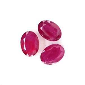 Natural Bangkok Ruby Calibrated Ovals 11x16mm Natural Loose Ruby Gemstone For Jewelry Making Ready To Use - Product Image 3